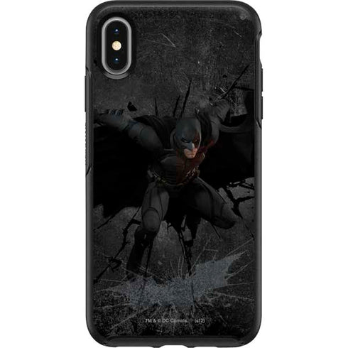 DC Comics Batman The Dark Knight Action pose Otterbox Symmetry iPhone Skin
