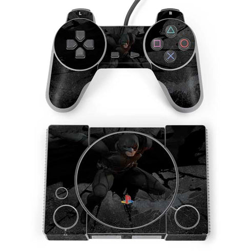 DC Comics Batman The Dark Knight Action pose PlayStation Classic Bundle Skin