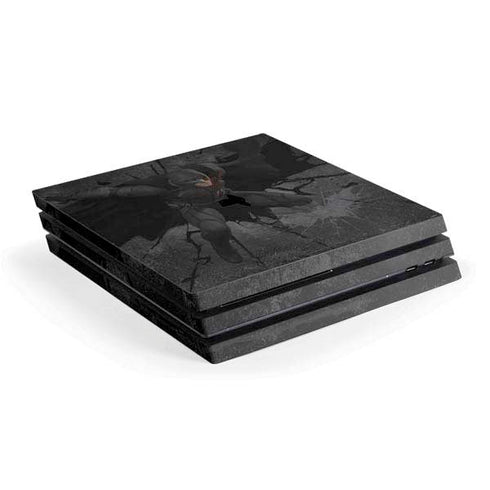 DC Comics Batman The Dark Knight Action pose PS4 Pro Console Skin