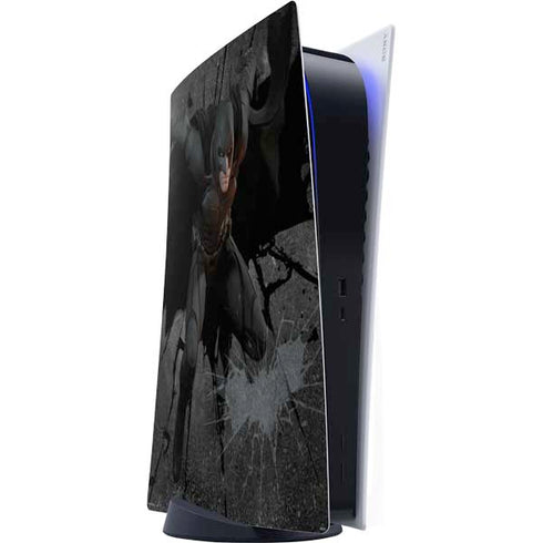 DC Comics Batman The Dark Knight Action pose PS5 Digital Edition Console Skin