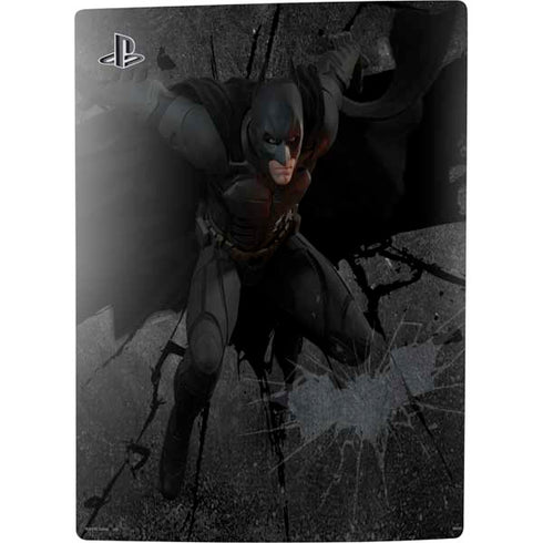 DC Comics Batman The Dark Knight Action pose PS5 Digital Edition Console Skin