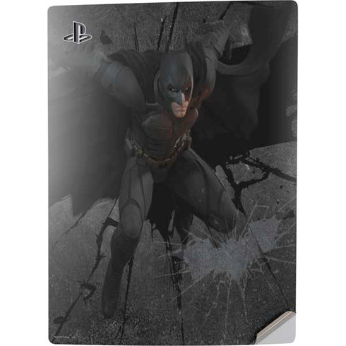 DC Comics Batman The Dark Knight Action pose PS5 Digital Edition Console Skin