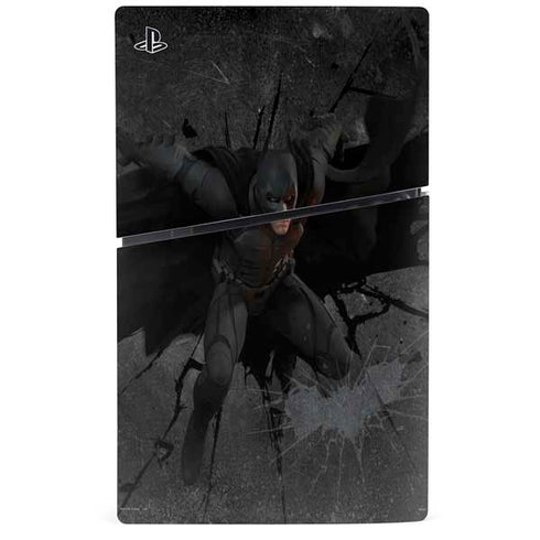 DC Comics The Dark Knight in Action PS5 Slim Disk Console Skin