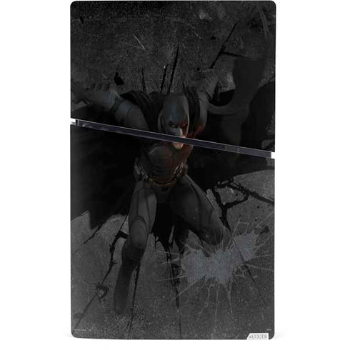 DC Comics The Dark Knight in Action PS5 Slim Digital Edition Console Skin