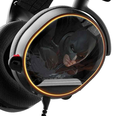 DC Comics Batman The Dark Knight Action pose SteelSeries Arctis 5 Skin
