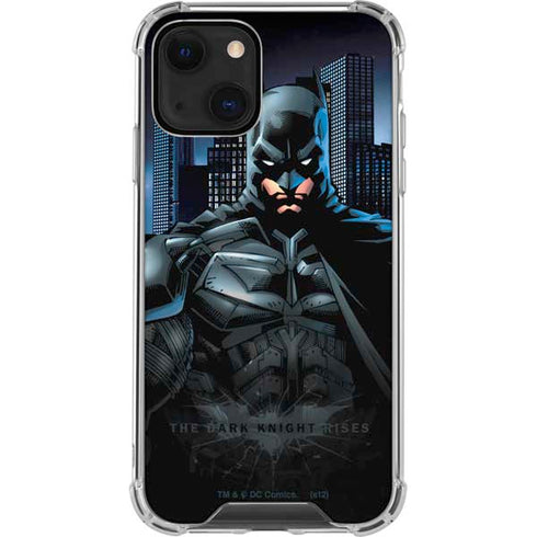 DC Comics Batman The Dark Knight Comic Art iPhone 14 Plus Clear Case