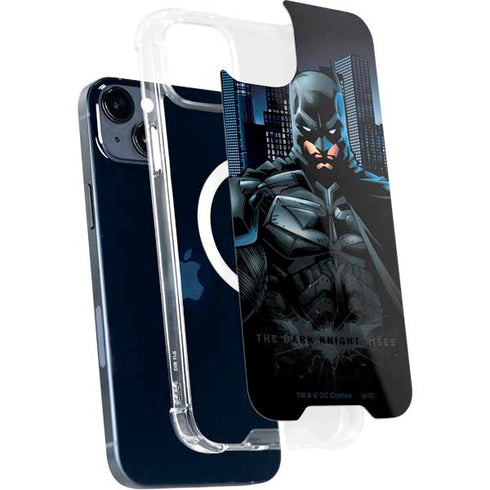 DC Comics Batman The Dark Knight Comic Art iPhone 14 Plus MagSafe Case