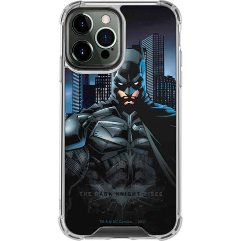 DC Comics Batman The Dark Knight Comic Art iPhone 15 Pro Max Clear Case