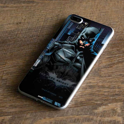 DC Comics Batman The Dark Knight Comic Art iPhone 8 Plus Skin