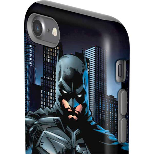 DC Comics Batman The Dark Knight Comic Art iPhone SE (2nd & 3rd Gen) Pro Case