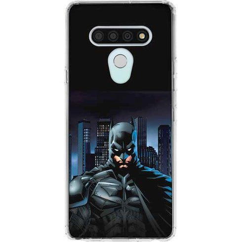DC Comics Batman The Dark Knight Comic Art LG Stylo 6 Clear Case