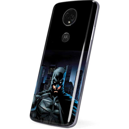 DC Comics Batman The Dark Knight Comic Art Moto E5 Plus Skin