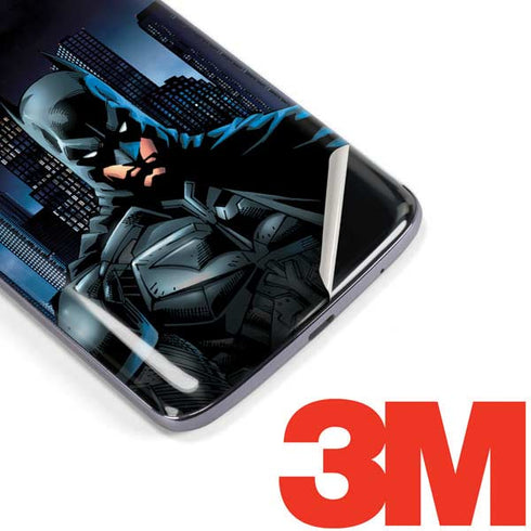 DC Comics Batman The Dark Knight Comic Art Moto E5 Plus Skin