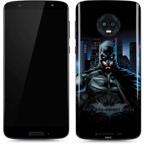 DC Comics Batman The Dark Knight Comic Art Moto G6 Skin