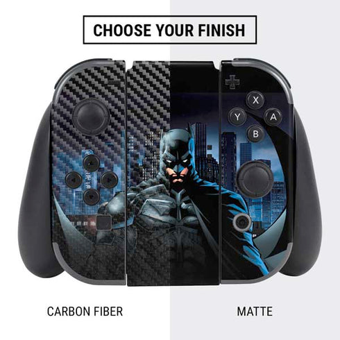 DC Comics Batman The Dark Knight Comic Art Nintendo Switch Bundle Skin