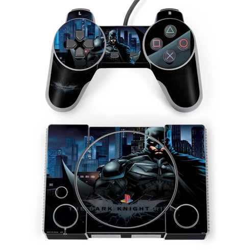 DC Comics Batman The Dark Knight Comic Art PlayStation Classic Bundle Skin