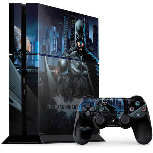 DC Comics Batman The Dark Knight Comic Art PS4 Console and Controller Bundle Skin