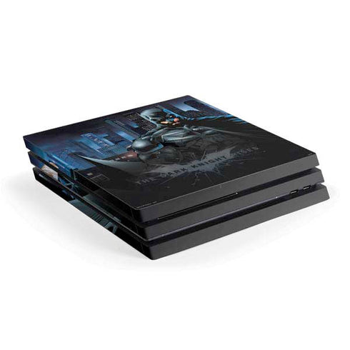 DC Comics Batman The Dark Knight Comic Art PS4 Pro Console Skin