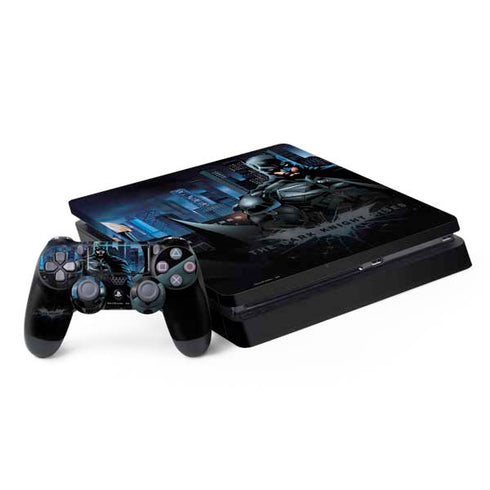 DC Comics Batman The Dark Knight Comic Art PS4 Slim Bundle Skin