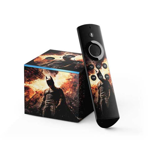 The Dark Knight Rises Movie Poster Fire TV Cube Skin