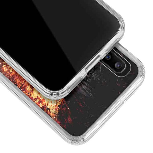 The Dark Knight Rises Movie Poster Galaxy A30 Clear Case