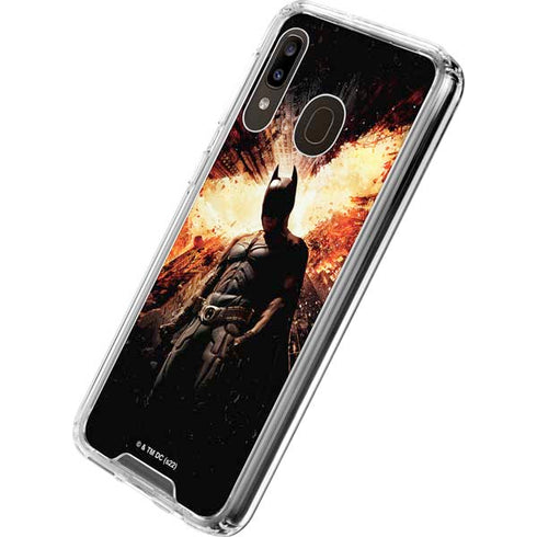 The Dark Knight Rises Movie Poster Galaxy A30 Clear Case