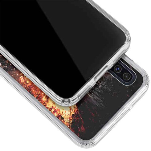 The Dark Knight Rises Movie Poster Galaxy A50 Clear Case