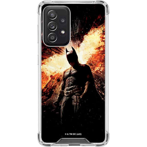 The Dark Knight Rises Movie Poster Galaxy A52 5G Clear Case
