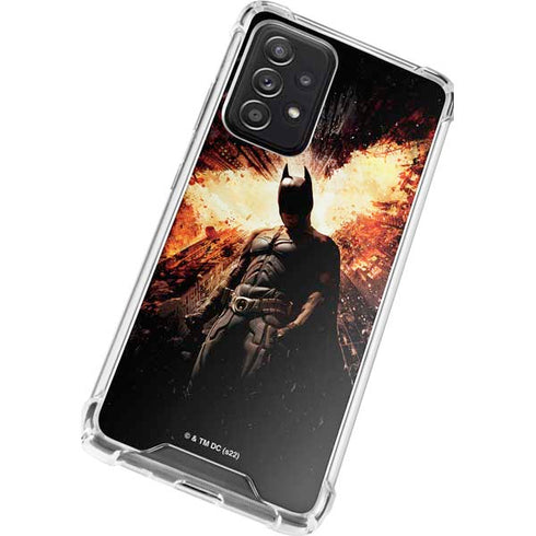 The Dark Knight Rises Movie Poster Galaxy A52 5G Clear Case