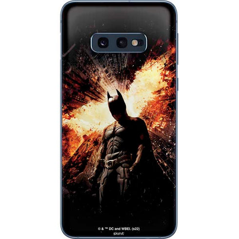 The Dark Knight Rises Movie Poster Galaxy S10e Skin