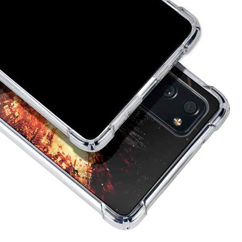 The Dark Knight Rises Movie Poster Galaxy S20 FE Clear Case