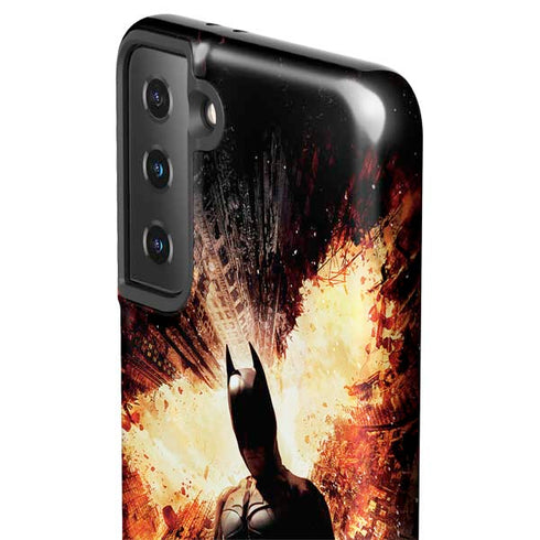 The Dark Knight Rises Movie Poster Galaxy S21 Plus 5G Pro Case