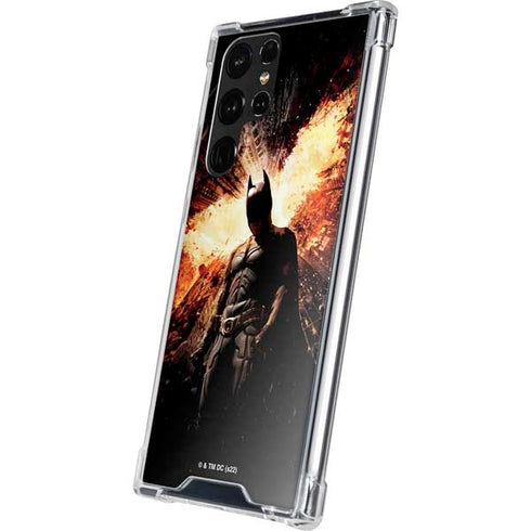 The Dark Knight Rises Movie Poster Galaxy S22 Ultra Clear Case