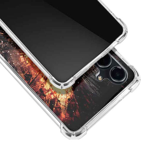 The Dark Knight Rises Movie Poster Galaxy S23 FE Clear Case