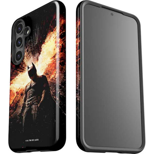 The Dark Knight Rises Movie Poster Galaxy S24 Plus Impact Case