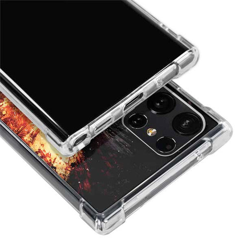 The Dark Knight Rises Movie Poster Galaxy S24 Ultra Clear Case