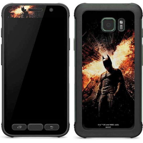The Dark Knight Rises Movie Poster Galaxy S7 Active Skin