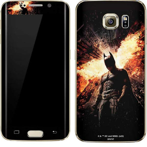 The Dark Knight Rises Movie Poster Galaxy S7 Edge Skin