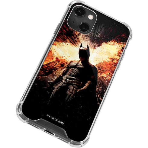The Dark Knight Rises Movie Poster iPhone 14 Plus Clear Case