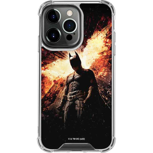 The Dark Knight Rises Movie Poster iPhone 14 Pro Clear Case