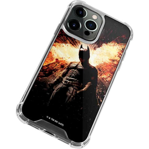 The Dark Knight Rises Movie Poster iPhone 15 Pro Clear Case