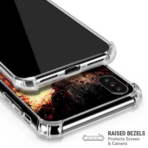 The Dark Knight Rises Movie Poster iPhone XS Max Clear Case