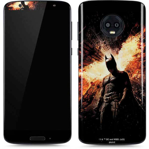 The Dark Knight Rises Movie Poster Moto G6 Skin