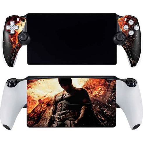 The Dark Knight Rises Movie Poster PlayStation Portal Remote Player Skin