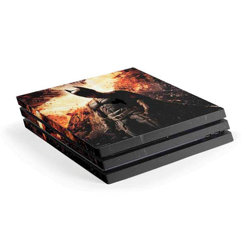 The Dark Knight Rises Movie Poster PS4 Pro Console Skin