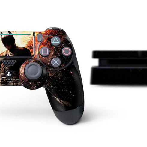 The Dark Knight Rises Movie Poster PS4 Slim Bundle Skin