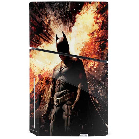 The Dark Knight Rises Movie Poster PS5 Slim Disk Console Skin