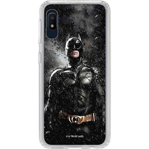 The Dark Knight Rises Batman Poster Galaxy A10e Clear Case