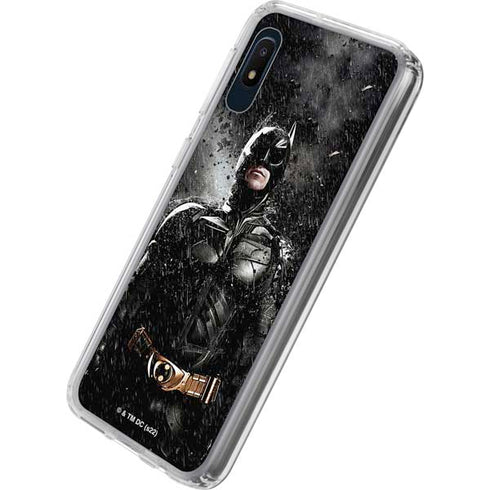The Dark Knight Rises Batman Poster Galaxy A10e Clear Case