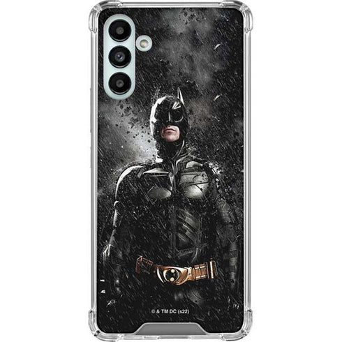 The Dark Knight Rises Batman Poster Galaxy A13 5G Clear Case